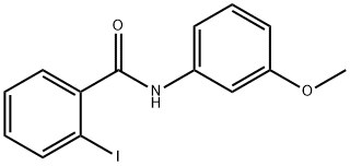 2-iodo-N-(3-methoxyphenyl)benzamide Structure