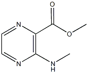 methyl 3-(methylamino)-2-pyrazinecarboxylate Structure