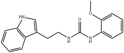 N-[2-(1H-indol-3-yl)ethyl]-N'-(2-methoxyphenyl)urea Structure