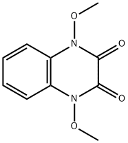1,4-dimethoxy-1,4-dihydro-2,3-quinoxalinedione 구조식 이미지