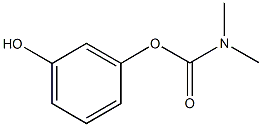 3-hydroxyphenyl dimethylcarbamate Structure