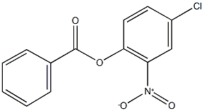 4-chloro-2-nitrophenyl benzoate Structure