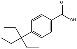 4-(1,1-diethylpropyl)benzoic acid Structure