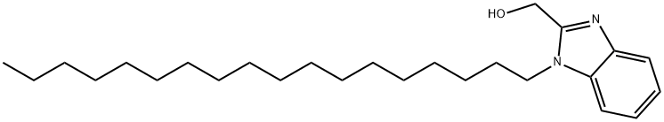 (1-octadecyl-1H-benzimidazol-2-yl)methanol Structure