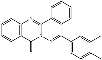 5-(3,4-dimethylphenyl)-8H-phthalazino[1,2-b]quinazolin-8-one Structure