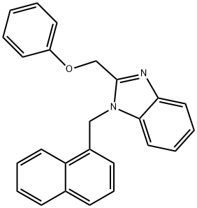 [1-(1-naphthylmethyl)-1H-benzimidazol-2-yl]methyl phenyl ether 구조식 이미지