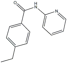 4-ethyl-N-(2-pyridinyl)benzamide Structure