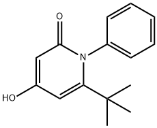6-tert-butyl-4-hydroxy-1-phenyl-2(1H)-pyridinone Structure