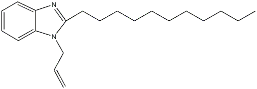 1-allyl-2-undecyl-1H-benzimidazole 구조식 이미지