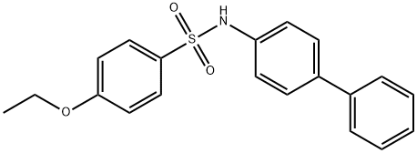 N-[1,1'-biphenyl]-4-yl-4-ethoxybenzenesulfonamide Structure