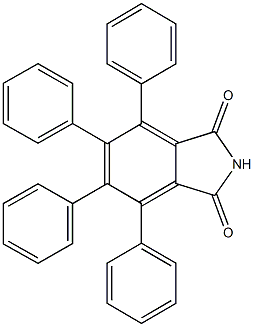 4,5,6,7-tetraphenyl-1H-isoindole-1,3(2H)-dione 구조식 이미지