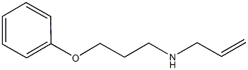 N-allyl-N-(3-phenoxypropyl)amine 구조식 이미지
