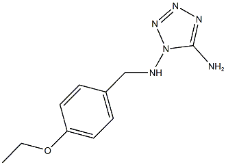 N~1~-(4-ethoxybenzyl)-1H-tetraazole-1,5-diamine 구조식 이미지