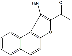 1-(1-aminonaphtho[2,1-b]furan-2-yl)ethanone 구조식 이미지
