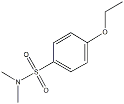 4-ethoxy-N,N-dimethylbenzenesulfonamide 구조식 이미지