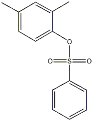 2,4-dimethylphenyl benzenesulfonate Structure