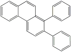 1,2-diphenylphenanthrene Structure