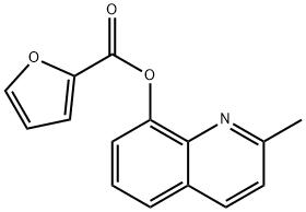 2-methyl-8-quinolinyl 2-furoate Structure