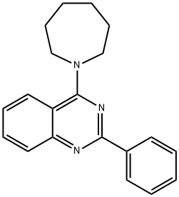 4-azepan-1-yl-2-phenylquinazoline Structure