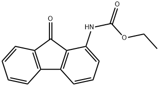 ethyl 9-oxo-9H-fluoren-1-ylcarbamate Structure