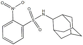 N-(2-adamantyl)-2-nitrobenzenesulfonamide Structure