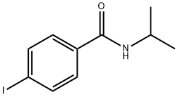 4-iodo-N-(1-methylethyl)benzamide Structure