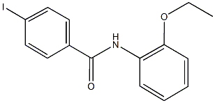 N-(2-ethoxyphenyl)-4-iodobenzamide 구조식 이미지