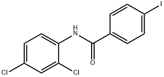 N-(2,4-dichlorophenyl)-4-iodobenzamide Structure