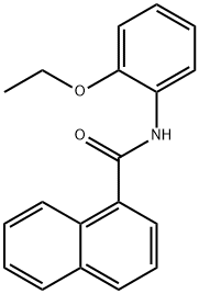 N-(2-ethoxyphenyl)-1-naphthamide Structure