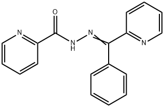 N'-[phenyl(2-pyridinyl)methylene]-2-pyridinecarbohydrazide 구조식 이미지