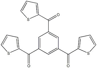 [3,5-bis(thien-2-ylcarbonyl)phenyl](thien-2-yl)methanone Structure