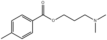 3-(dimethylamino)propyl 4-methylbenzoate Structure