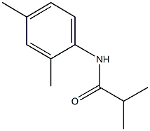 N-(2,4-dimethylphenyl)-2-methylpropanamide 구조식 이미지