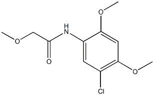 N-(5-chloro-2,4-dimethoxyphenyl)-2-methoxyacetamide Structure
