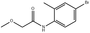 N-(4-bromo-2-methylphenyl)-2-methoxyacetamide Structure