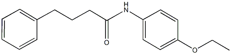 N-(4-ethoxyphenyl)-4-phenylbutanamide 구조식 이미지