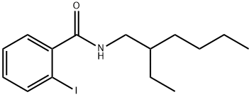 N-(2-ethylhexyl)-2-iodobenzamide 구조식 이미지