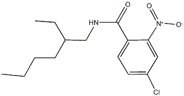 4-chloro-N-(2-ethylhexyl)-2-nitrobenzamide Structure
