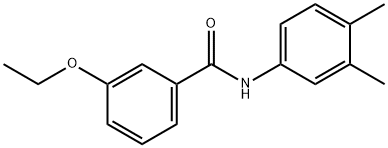 N-(3,4-dimethylphenyl)-3-ethoxybenzamide 구조식 이미지