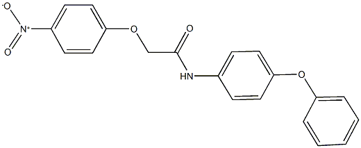 2-{4-nitrophenoxy}-N-(4-phenoxyphenyl)acetamide Structure