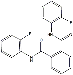 N~1~,N~2~-bis(2-fluorophenyl)phthalamide 구조식 이미지