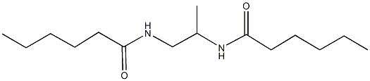 N-[2-(hexanoylamino)-1-methylethyl]hexanamide Structure