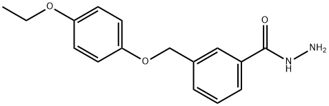 3-[(4-ethoxyphenoxy)methyl]benzohydrazide 구조식 이미지