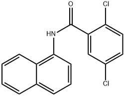 2,5-dichloro-N-(1-naphthyl)benzamide Structure