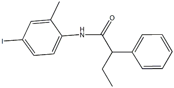 N-(4-iodo-2-methylphenyl)-2-phenylbutanamide 구조식 이미지