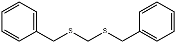 ({[(benzylthio)methyl]thio}methyl)benzene Structure