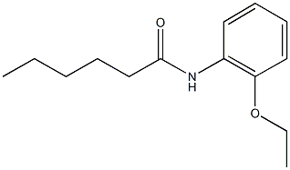 N-(2-ethoxyphenyl)hexanamide Structure