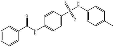 N-[4-(4-toluidinosulfonyl)phenyl]benzamide Structure