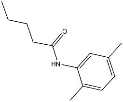 N-(2,5-dimethylphenyl)pentanamide 구조식 이미지