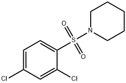 1-(2,4-dichlorophenylsulfonyl)piperidine Structure